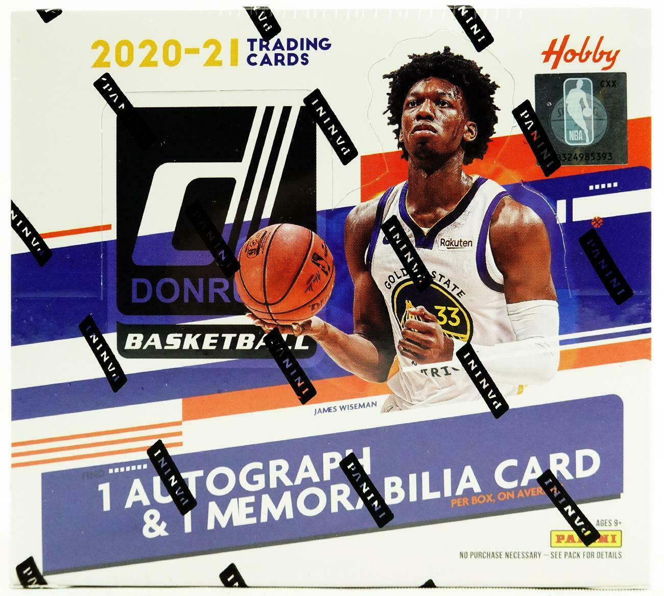 2020/21 PANINI DONRUSS BASKETBALL HOBBY BOX